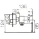 Смеситель Bravat Stream-D F937163C-01