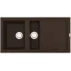 Кухонная мойка Elleci Best 475 Espresso M78