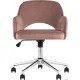 Офисное кресло Stool Group Кларк велюр розовый