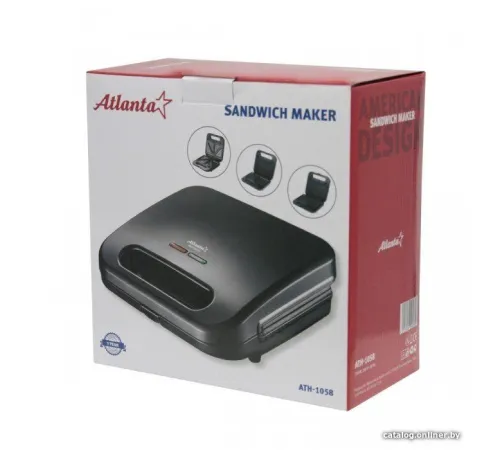 Многофункциональная сэндвичница Atlanta ATH-1058
