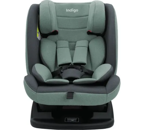 Детское автокресло Indigo Reflex AY913 зеленый/серый
