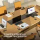 Кронштейн для монитора Onkron NWS-SC24 черный