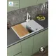 Кухонная мойка Polygran Deka 700 светло-серый