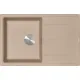 Кухонная мойка ZorG Rock 78 Premium beige