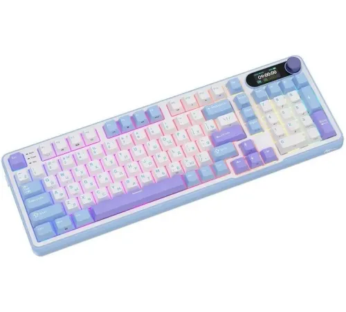 Клавиатура Royal Kludge RK-S98 RGB Taro Milk RK Cream
