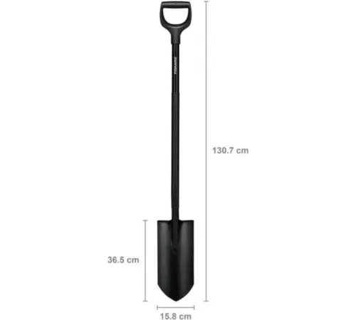 Лопата штыковая остроконечная Fiskars Ergonomic Pro 1066709