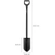 Лопата штыковая остроконечная Fiskars Ergonomic Pro 1066709