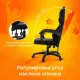 Игровое геймерское кресло Бюрократ Zombie Rudger черный