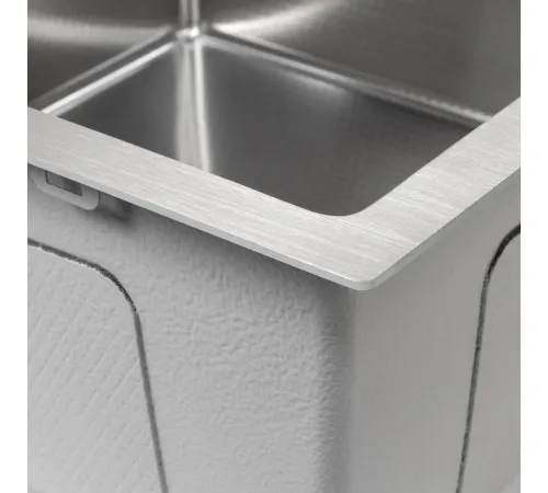 Кухонная мойка ARFEKA ECO AR 450*450 SATIN DECOR MILLET GRAINS