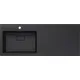 Умывальник Roxen Faber 120L black 30010120L-B