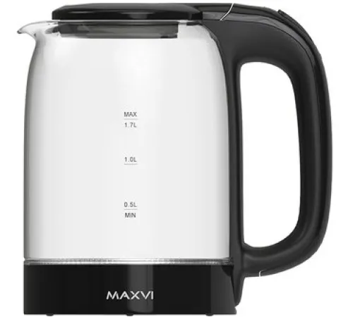 Электрический чайник Maxvi KE1741G черный