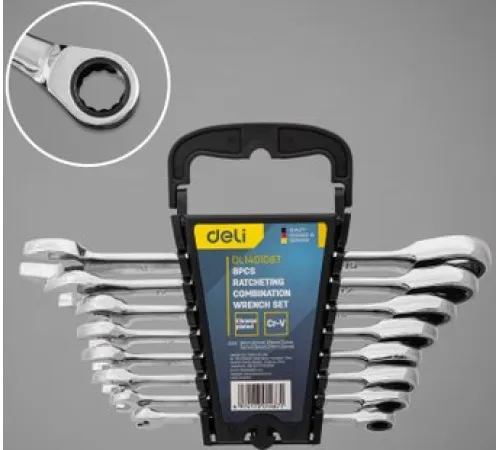 Набор ключей Deli DL140108T 8 предметов