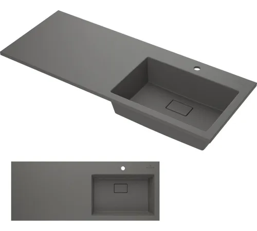 Умывальник Roxen Faber 30010110R-DG серый