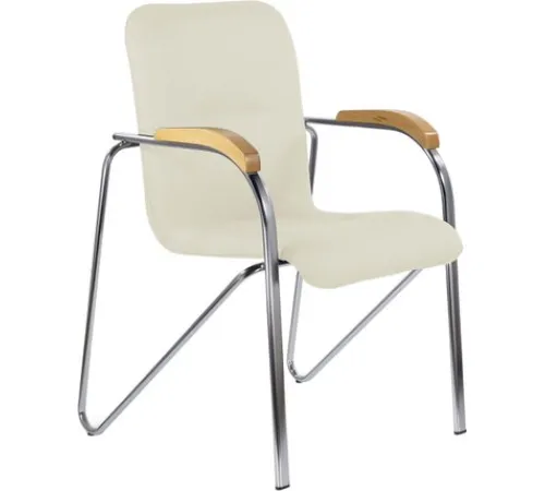 Офисный стул Brabix CF-105 532762 хром/бежевый