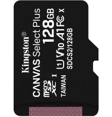 Карта памяти Kingston Canvas Select Plus microSDXC 128GB SDCS2/128GBSP