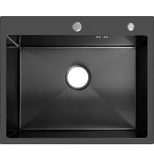 Кухонная мойка ARFEKA Eco AR 600*500 Black PVD Nano Decor