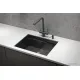 Кухонная мойка Granula KS-6045U черный матовый