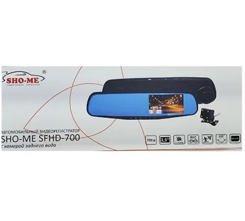 Видеорегистратор-зеркало Sho-Me SFHD-700