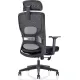 Офисное кресло SitZone U-063A сетка, черный