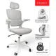Офисное кресло byRoom Office Сhallenge HS-6305W-2-G серый