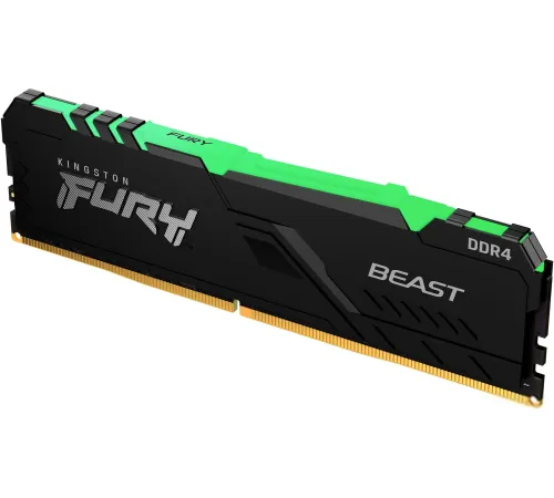 Оперативная память Kingston FURY Beast RGB 8ГБ DDR4 3600 МГц KF436C17BB2A/8