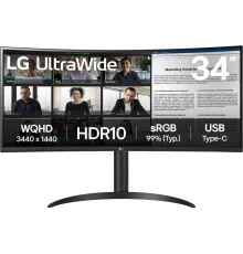 Монитор LG UltraWide 34WR55QK-B