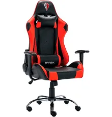 Игровое геймерское кресло Brabix Hunter Gm-130 532797 черный/красный