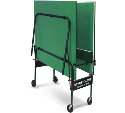 Теннисный стол Start Line Optima 6023-3 с сеткой, зеленый