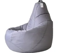 Кресло-мешок Mio Tesoro Груша XL GF-110x80-S серебро