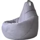 Кресло-мешок Mio Tesoro Груша XL GF-110x80-S серебро