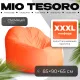 Кресло-мешок Mio Tesoro Poparada XXXL PO-65x85-A апельсин