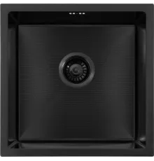 Кухонная мойка ARFEKA ECO AR 450*450 BLACK PVD NANO DECOR