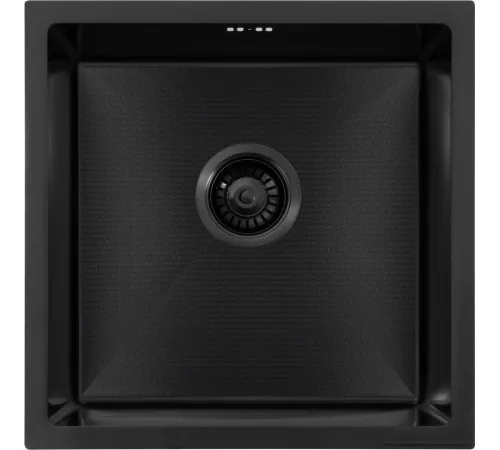 Кухонная мойка ARFEKA ECO AR 450*450 BLACK PVD NANO DECOR