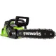 Аккумуляторная пила Greenworks GD40CS15 с 1-м АКБ 2 Ah