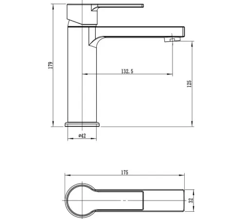 Смеситель Voda Raft RF26