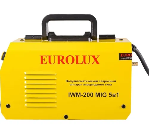 Сварочный инвертор Eurolux IWM-200 MIG 5в1 65/180
