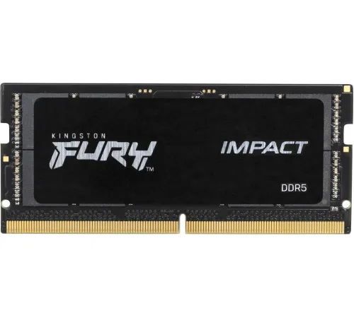 Оперативная память Kingston FURY Impact 16ГБ DDR5 SODIMM 4800 МГц KF548S38IB-16