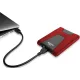 Внешний накопитель ADATA DashDrive Durable HD650 AHD650-1TU31-CRD 1TB красный
