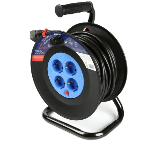 Удлинитель на катушке SmartBuy SBE-16-4-20-Z
