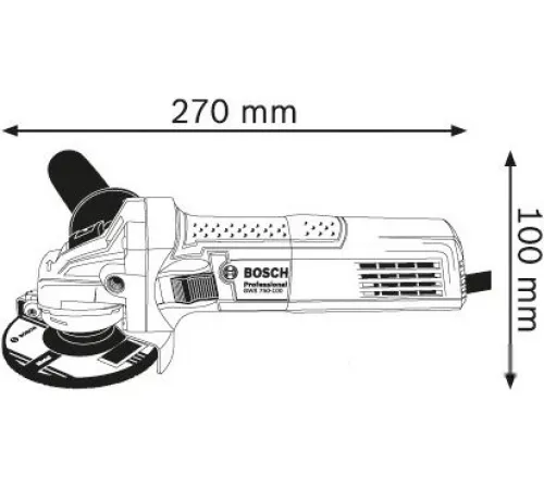 Угловая шлифмашина Bosch GWS 750 S Professional 0601394121