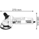 Угловая шлифмашина Bosch GWS 750 S Professional 0601394121