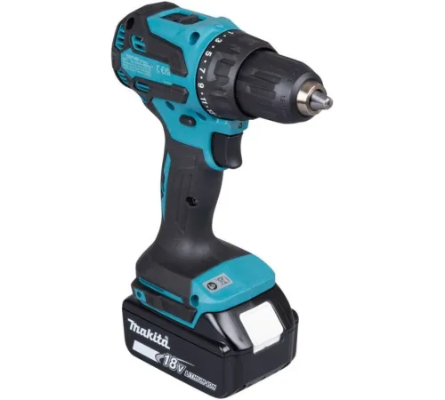 Дрель-шуруповерт Makita DDF490F002 с 1-им АКБ, кейс