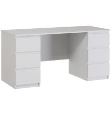 Стол Mio Tesoro Кастор 6 ящиков 151x65 2.03.06.040.1 белый