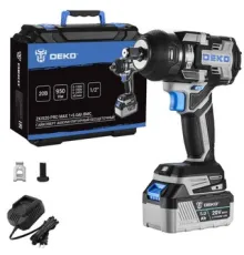Гайковерт Deko ZKIS20 Pro Max 083-1089 с 1-им АКБ, кейс