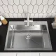 Кухонная мойка ARFEKA ECO AR 700*500 SATIN