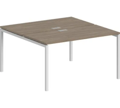 Стол Norden 160x143.8x75 SG.246.OD.44.WH белый/дуб темный