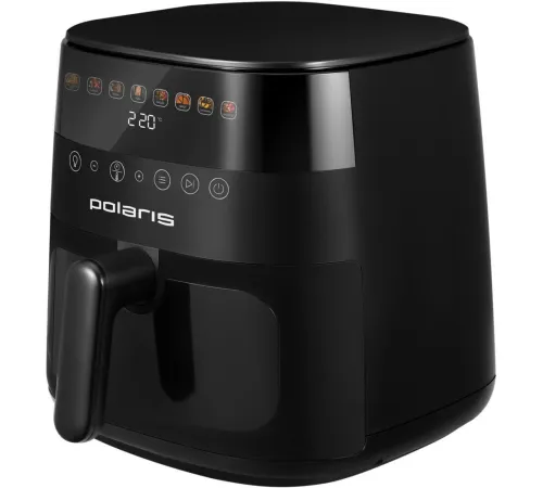 Аэрогриль аэрофритюрница Polaris PAF 8003W Wi-Fi IQ Home черный