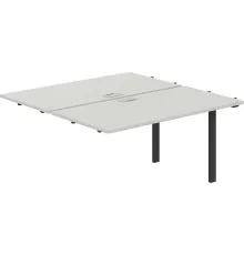 Офисный стол Norden 280х143.8х75 SG.215.SH.63.AN антрацит/серый бархат
