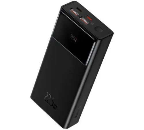 Внешний аккумулятор Baseus Star-Lord Digital Display Fast Charging Power Bank 30000mAh 22.5W черный