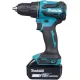 Дрель-шуруповерт Makita DDF490F002 с 1-им АКБ, кейс